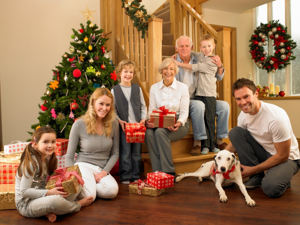 Zu den Festtage rund um Weihnachten kommen beiFamilie Simon alle Generationen zusammen